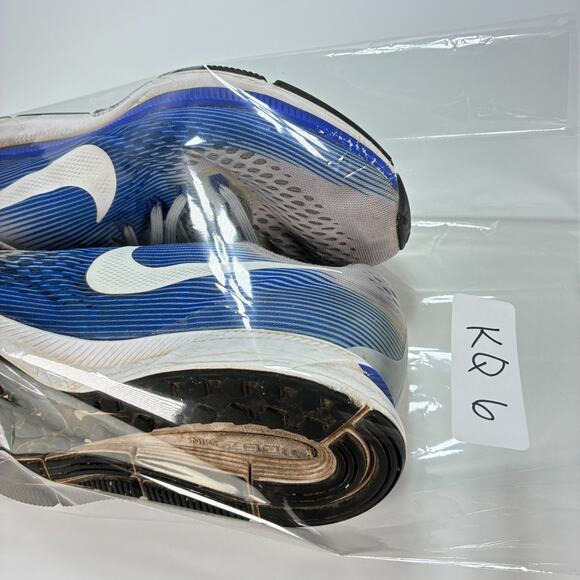 Nike Air Zoom Pegasus 34 Blue Gray Lace Up Running Shoes 880555-007 Mens Size 11 - Picture 9 of 10